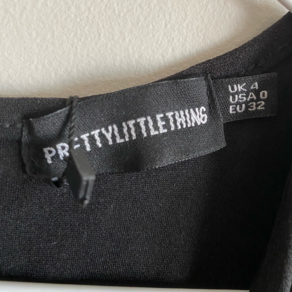 Black Crew Neck Unitard - Picture 12 of 15